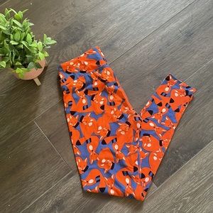 Fox print 🦊 lularoe leggings butter soft